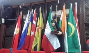 اقدام ارزشی بانوی حافظ قرآن در مسابقات بین المللی اردن
