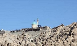 قدمگاه خضر نبی‌(ع) در شش کیلومتری قم + تصاویر