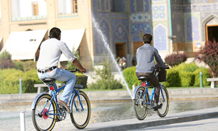 برگزاری همایش دوگانه دوچرخه سواری و پیاده روی به مناسبت هفته جوان