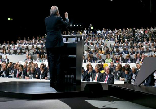 95 درصد حضار، بودجه 2016 فیفا را تائید کردند+ حاشیه و عکس