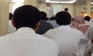 لحظه انفجار در مسجد امام حسین (ع) دمام + فیلم