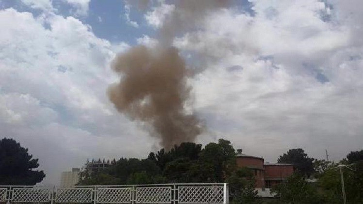 انفجار مقابل پارلمان افغانستان