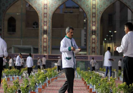 بزرگترین سفره افطاری جهان+عکس