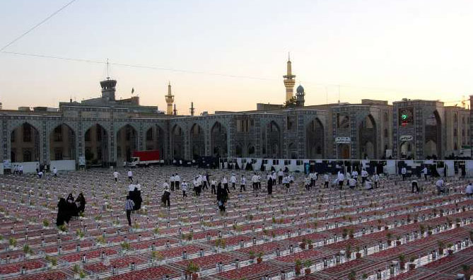 بزرگترین سفره افطاری جهان+عکس
