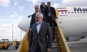 ظریف وارد لوکزامبورگ شد