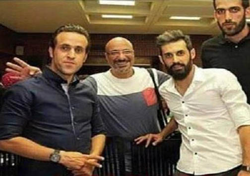 علی کریمی به امیر جعفری بدل زد+عکس