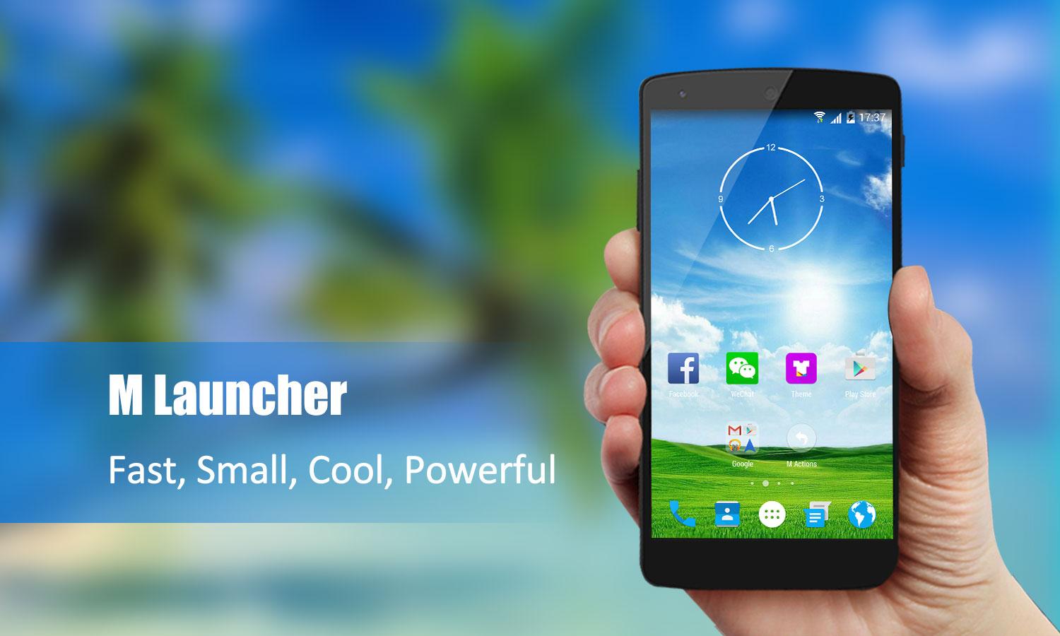 لانچر جدید M Launcher Android + دانلود