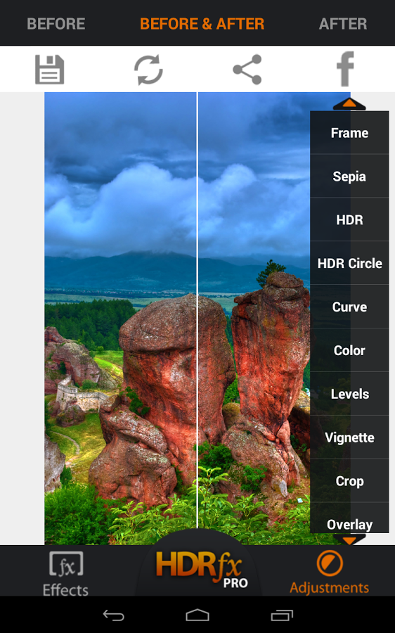 نسخه جدید برنامه HDR FX Photo Editor Pro از راه رسید + دانلود