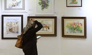 طبیعت با طعم آبرنگ در گالری شیث