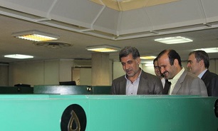 بازدید رییس سازمان امور مالیاتی کشور از تالار شیشه ای