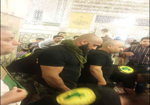 &laquo;ابوعزرائیل&raquo; امام هشتم را زیارت کرد+ عکس
