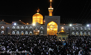اعلام برنامه‌های عزاداری شب شهادت امیرالمؤمنین(ع) در حرم مطهر رضوی