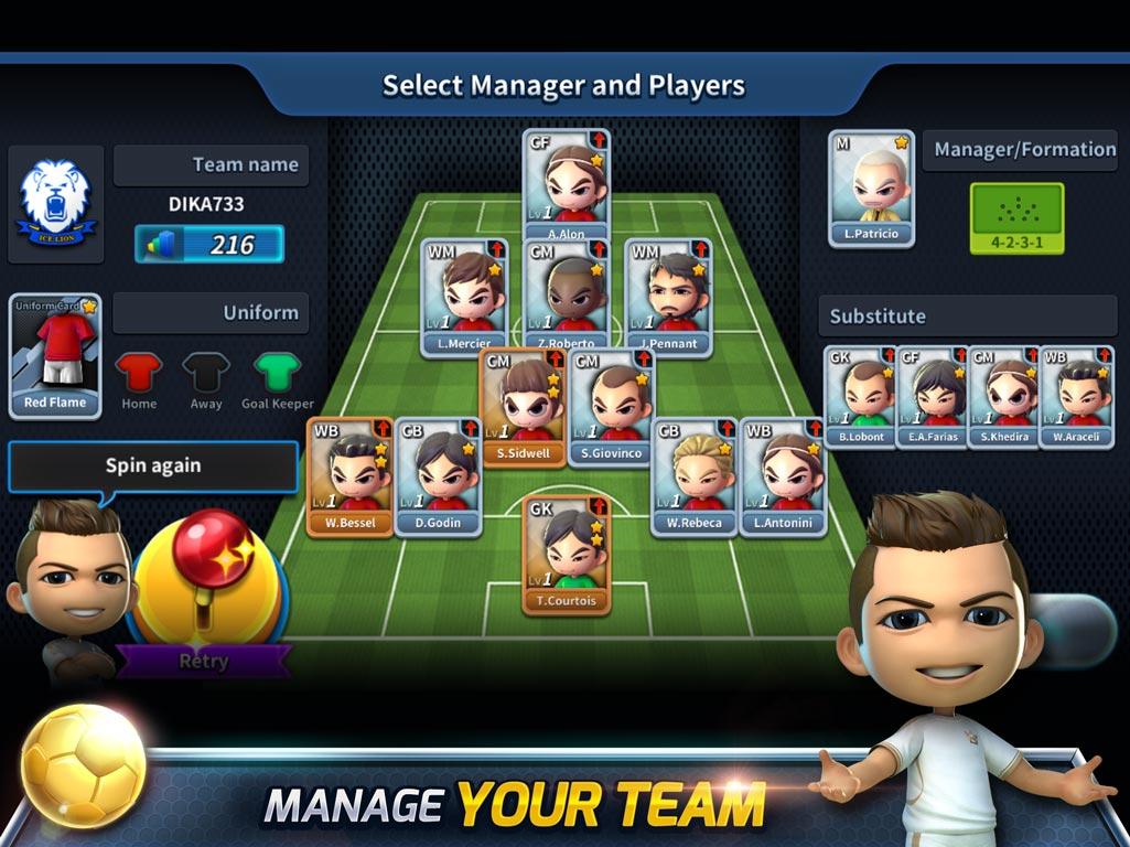 بازی جذاب Football Strike + دانلود