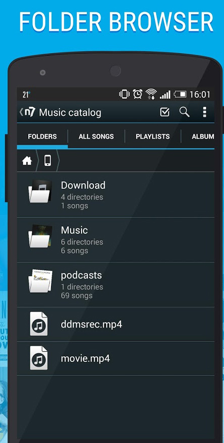 معرفی برنامه n7player Music Player + دانلود