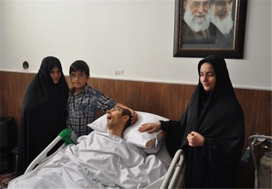 جانباز 100 درصد به لطف خداوند هنوز نفس می&zwnj;کشد
