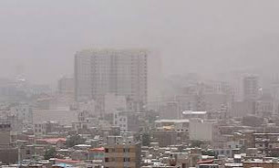 وجود غبار محلی در جو استان