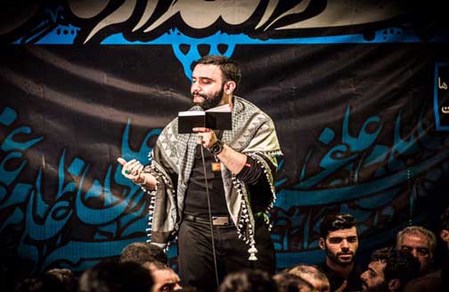 حضور طارمی در هیئات مذهبی