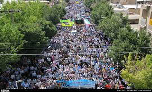 برگزاری راهپیمایی روز قدس در 55 نقطه استان همدان