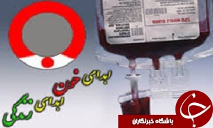افزایش ۱۰ درصدی اهدا خون در شب ۱۹ رمضان