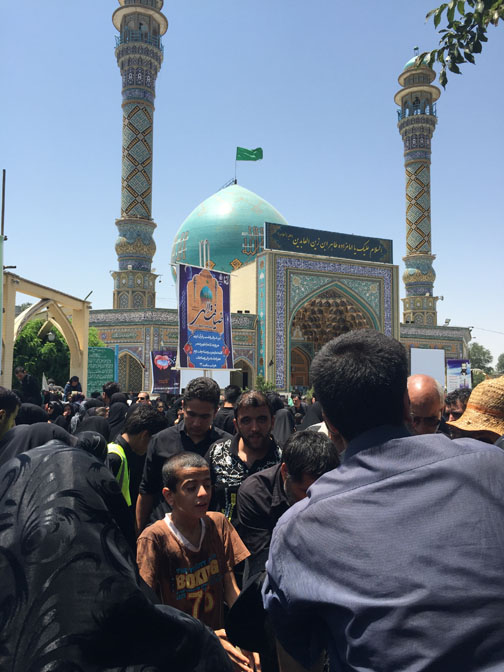 مراسم تشییع شهید غواصی که به تازگی شناسایی شده است +تصاویر