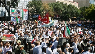 راهپیمایی روز قدس در کرمانشاه