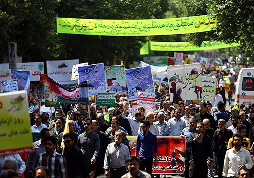 تصاویری از روز جهانی قدس در ایران