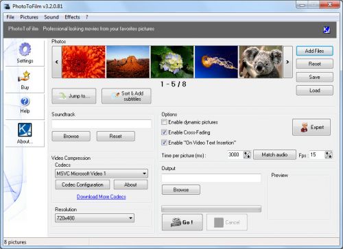 از عکس های خود فیلم های حرفه ای بسازید + دانلود