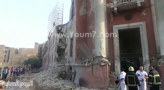 انفجار اطراف کنسولگری ایتالیا در قاهره