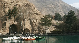 آب دریاچه تاقبستان آب رفت