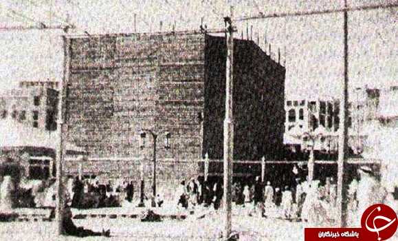 اولین عکس از خانه کعبه
