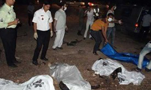 حادثه برخورد پراید با تریلر در کاشان چهار مصدوم بر جای گذاشت
