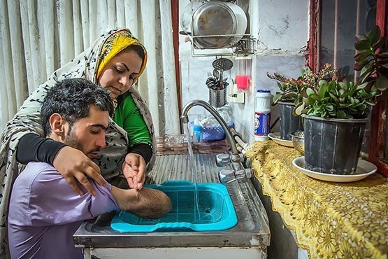بابا دست و پا ندارد + عکس