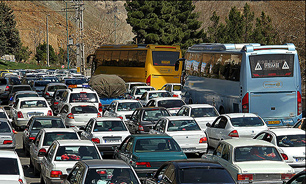 ترافیک نیمه سنگین در جاده&zwnj;های کشور