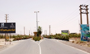 بهره برداری از شبکه روشنایی شهرک صنعتی محمودآباد قم