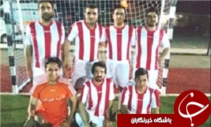 مصاف تیم های فوتبال «باشگاه خبرنگاران جوان قم» و «پایگاه خبری ورزش قم»