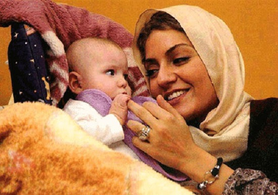 ﻿عکس جدید مهناز افشار و دخترش