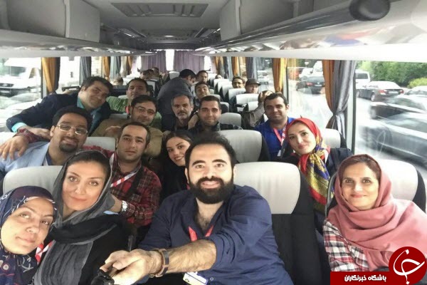 حضور خبرنگاران در محل آستریا سنتر+ تصاویر