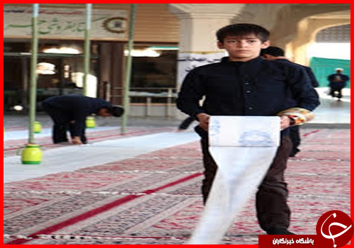 مراسم افطاری در حرم حضرت معصومه(س)+تصاویر