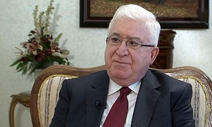پیام تبریک رئیس جمهور عراق به رهبر معظم انقلاب و رئیس جمهور ایران