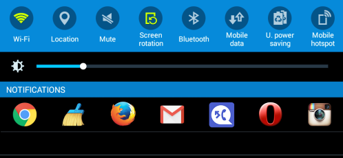 برنامه های خود را به Notification Bar اندروید خود اضافه کنید + آموزش تصویری