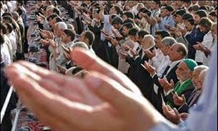 اقامه نماز عید فطر در حرم حضرت معصومه و مسجد مقدس جمکران