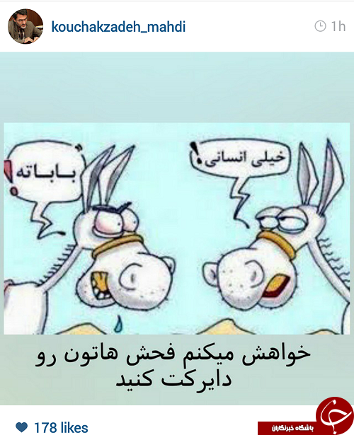 خواهش میکنم فحش هاتون را دایرکت کنید