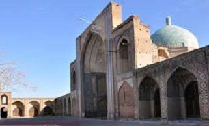آغاز مرمت و بازسازی ایوان جنوبی مسجد جامع عتیق