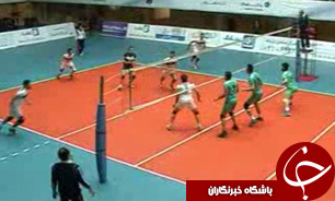 تیم قرارگاه عملیاتی لشکر30 قهرمان مسابقات والیبال جام رمضان