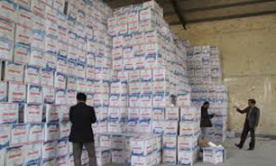 کشف بیش از 12تن مواد لبنی احتکارشده در بازار سپاد مشهد
