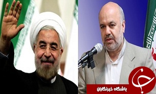 تبریک استاندار قزوین به رییس جمهور