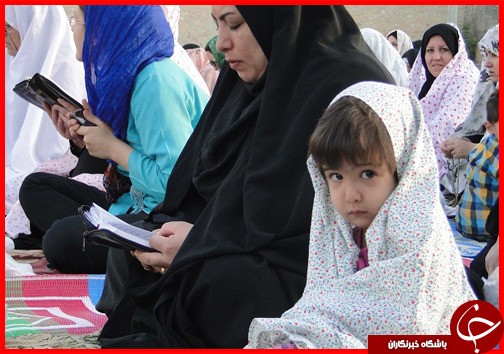 اقامه نماز باشکوه عید سعید فطر در رودهن به روایت تصویر