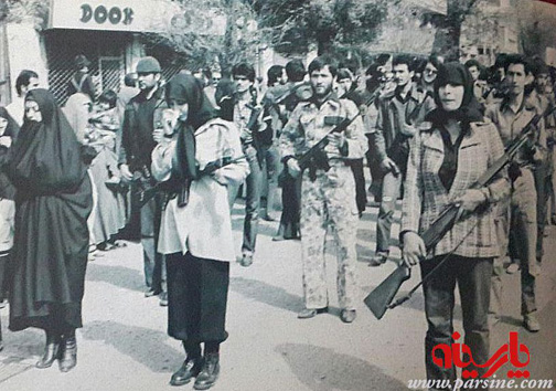 پاسداران زن در سال 1358 + عکس