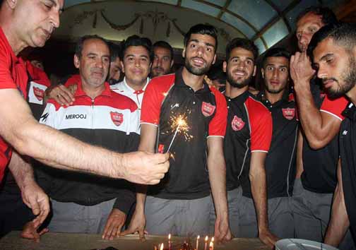 پرسپولیس ناشناخته!+گزارش تصویری تولد طارمی