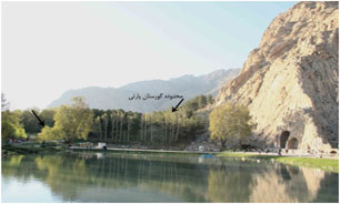 کشف آثار دوره مفرغ، عصر آهن و دوره اشکانی در گورستان پارتی تاق بستان